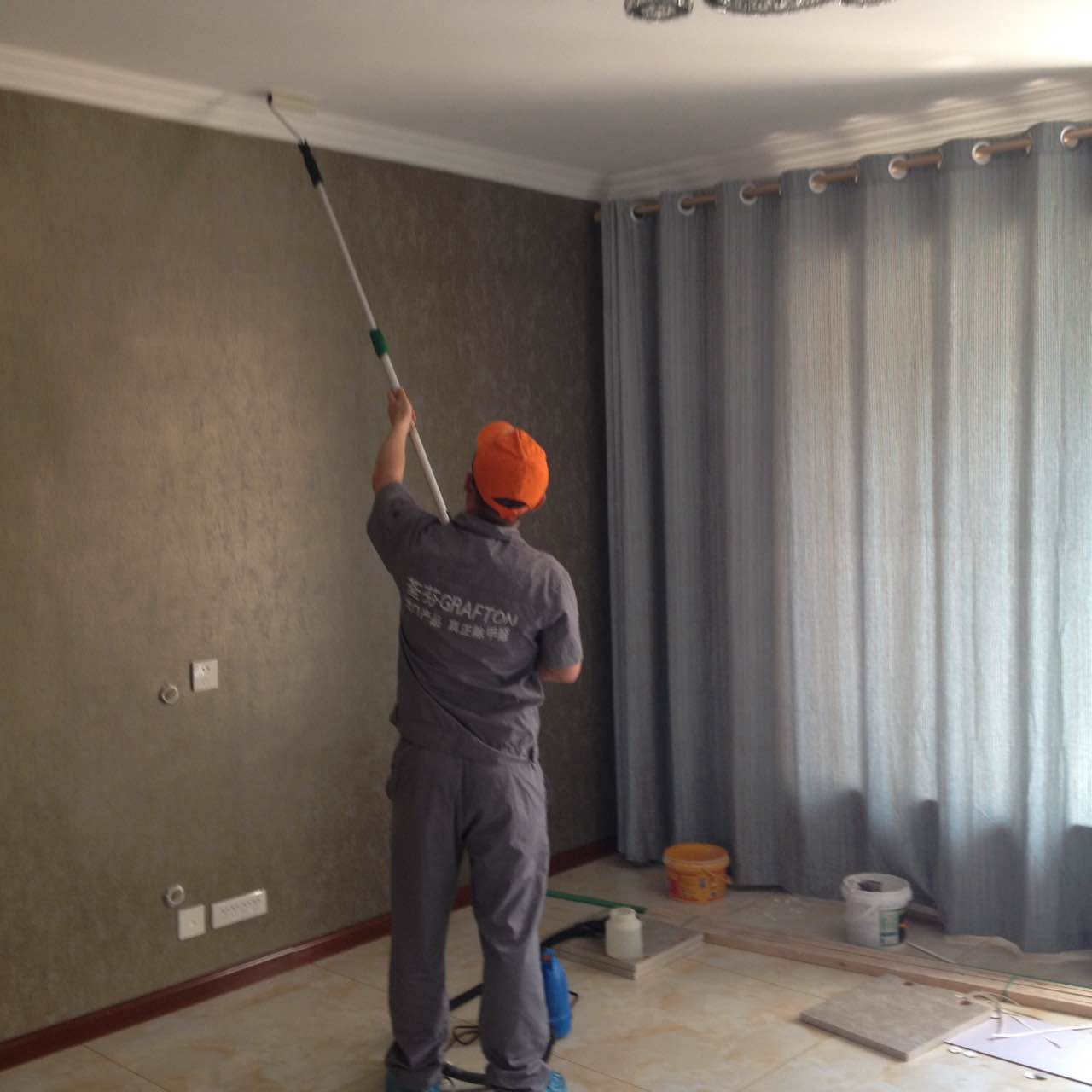 臥室墻面全方位施工 臥室墻面全方位施工