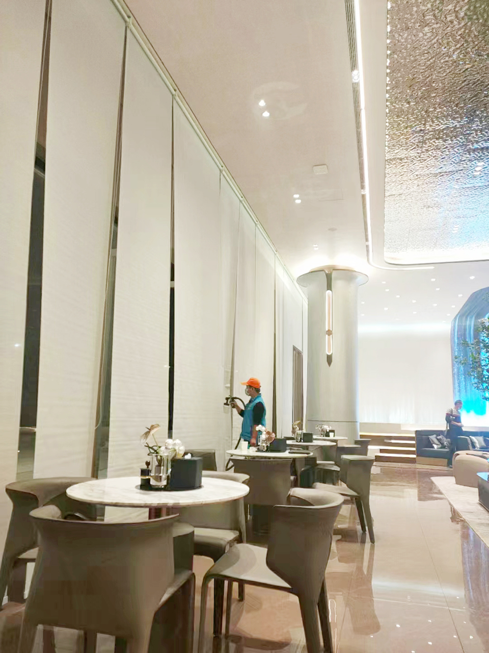 售樓部護墻板噴槍施工治理 售樓部護墻板噴槍施工治理